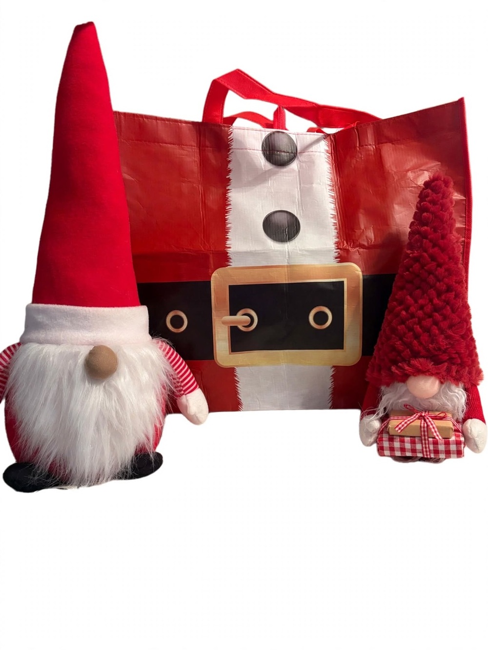 Santa Gnomes 3 Piece Bundle NWT